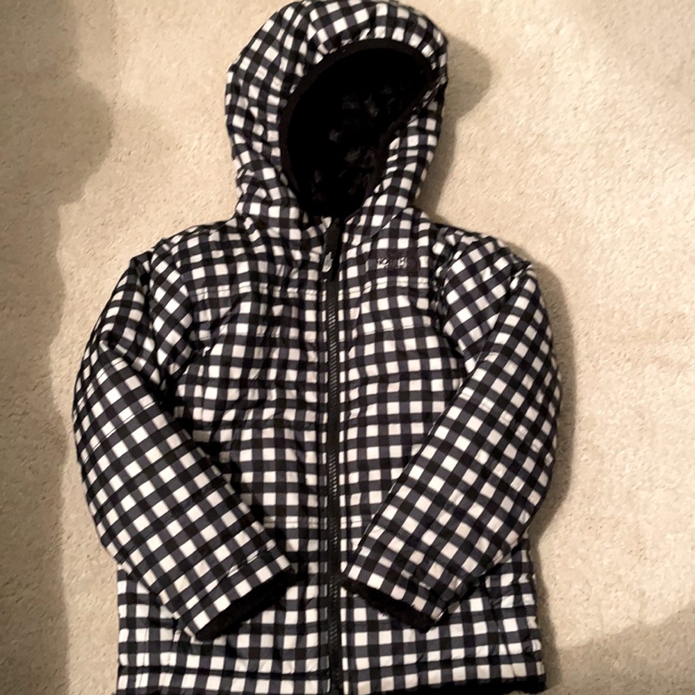 Reversible north face Mossbud jacket